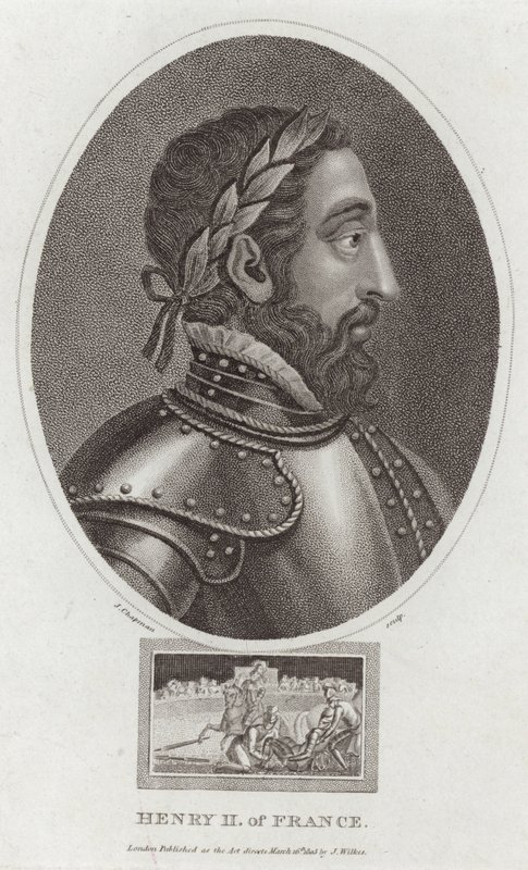 Roi Henri II de France - English School
