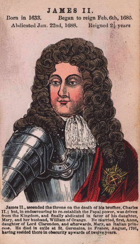 Roi Jacques II - English School