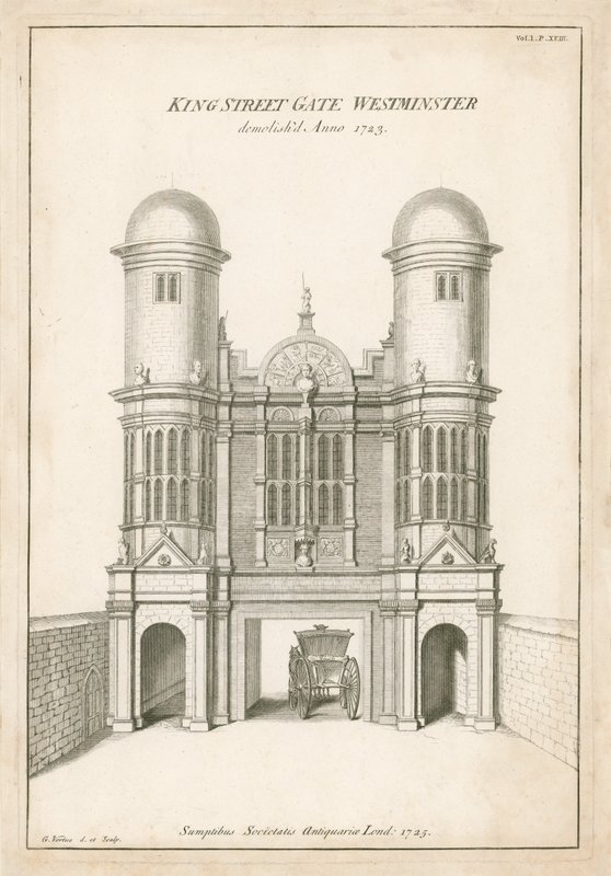 Porte de King Street, Westminster - English School