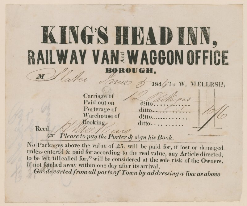 Kings Head, Southwark - English School