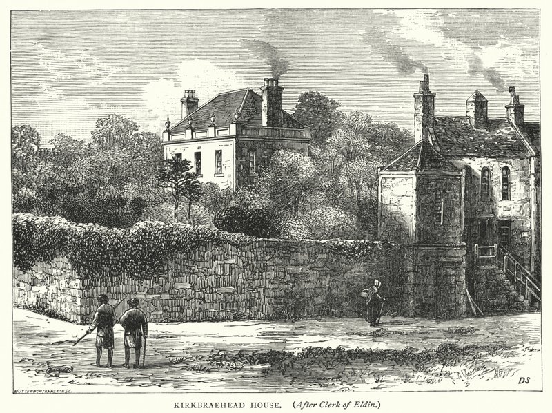 Maison Kirkbraehead (gravure) - English School