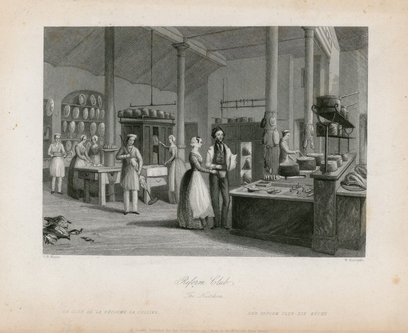 Cuisine, le Reform Club - English School