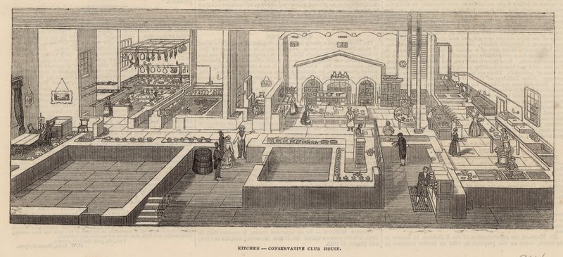 Cuisine de la Conservative Club House - English School