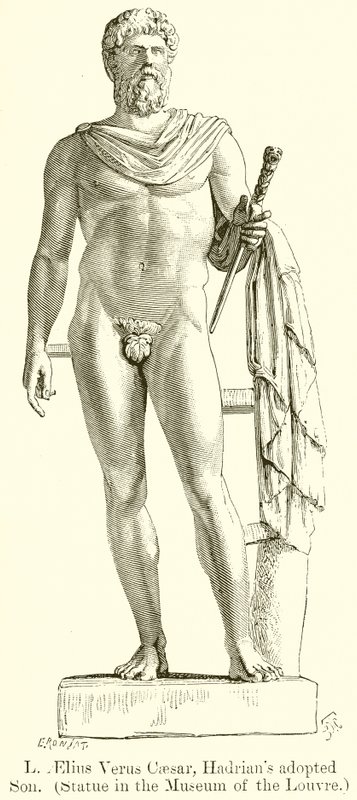 L. Aelius Verus César, fils adoptif d