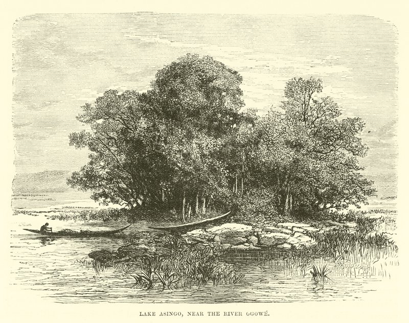 Lac Asingo, près de la rivière Ogowe - English School