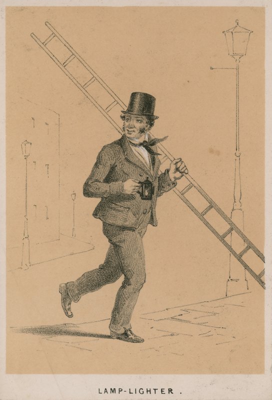Allumeur de réverbères - English School