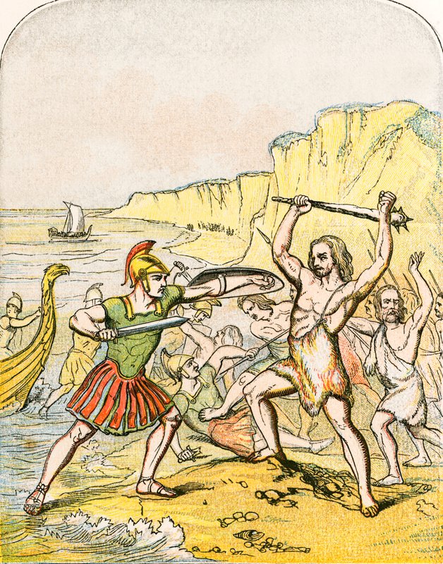Débarquement de Jules César - English School