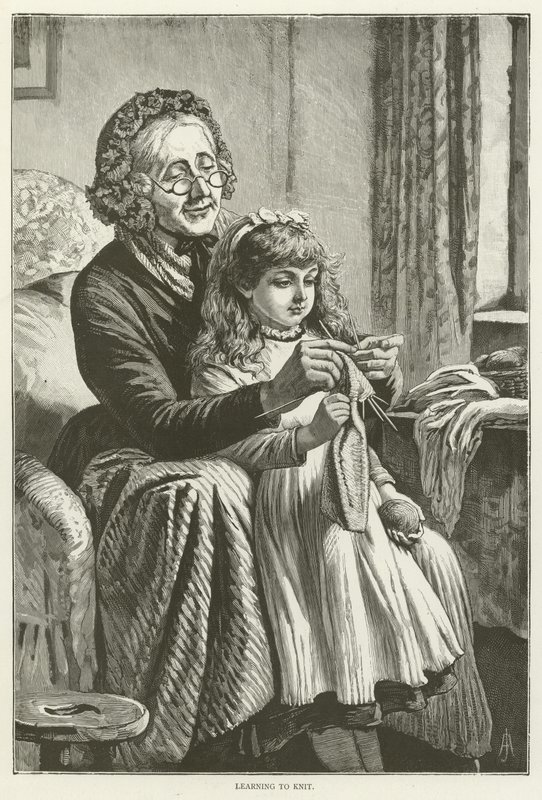 Apprendre à tricoter - English School