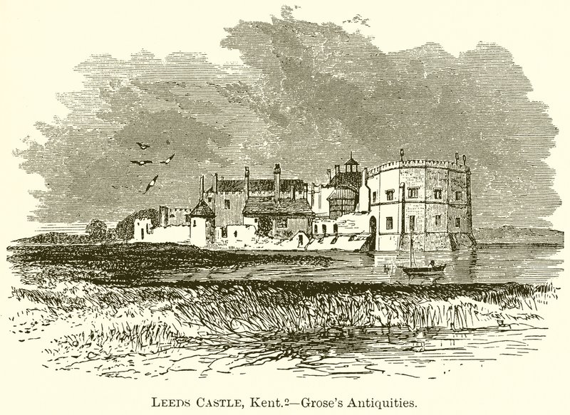 Château de Leeds, Kent.--Antiquités de Grose - English School