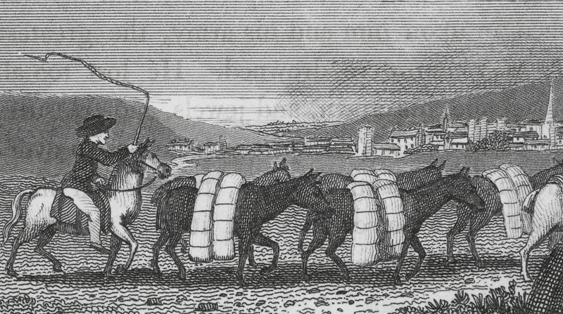 Le commerce de tissus à Leeds - English School