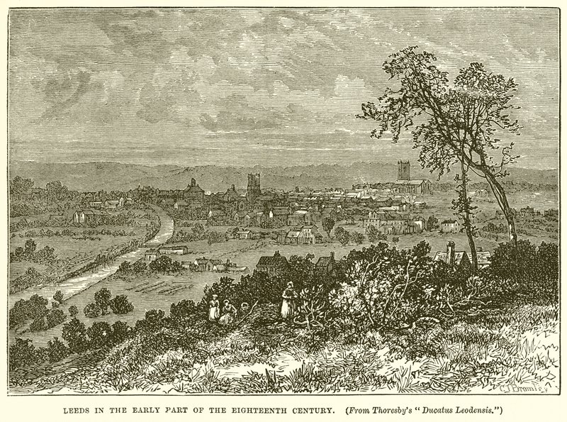 Leeds au début du XVIIIe siècle - English School