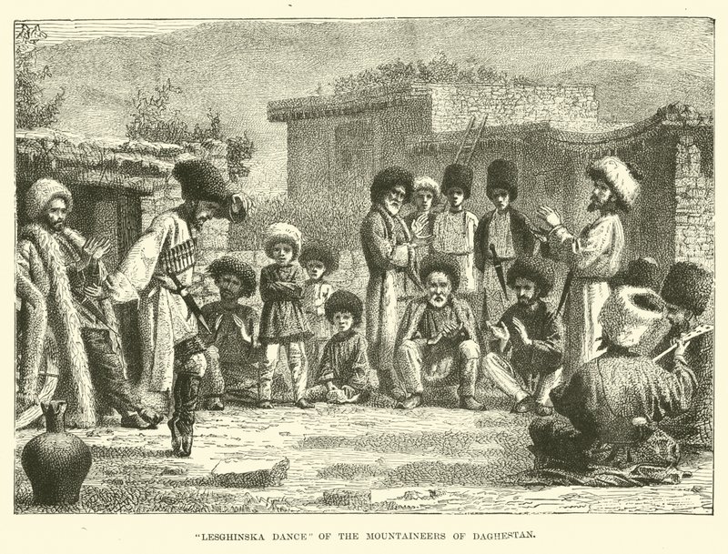 Danse Lesghinska des montagnards du Daghestan - English School