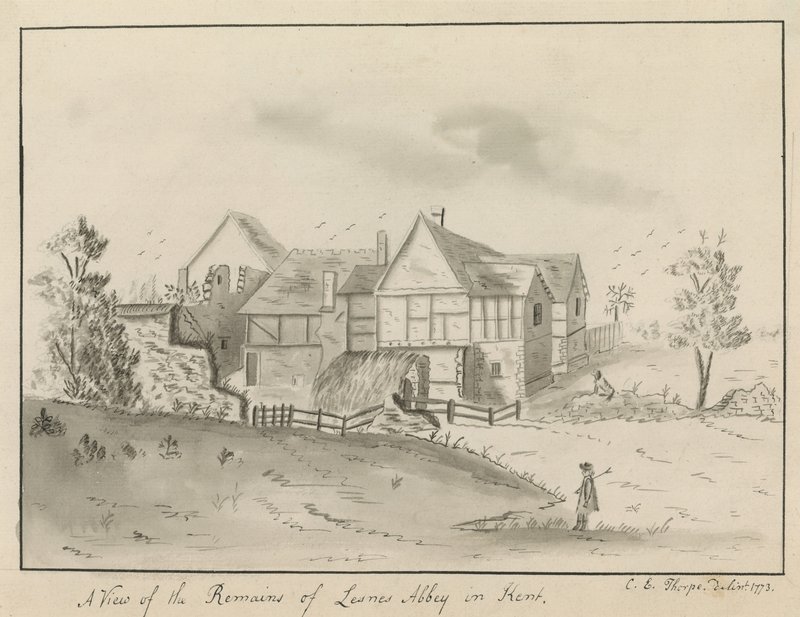Abbaye de Lesnes dans le Kent - English School