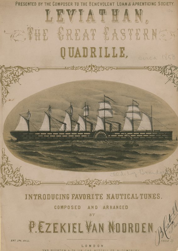 Leviathan, la quadrille du Great Eastern - English School