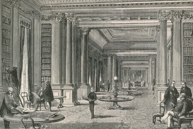 Bibliothèque du Reform Club - English School