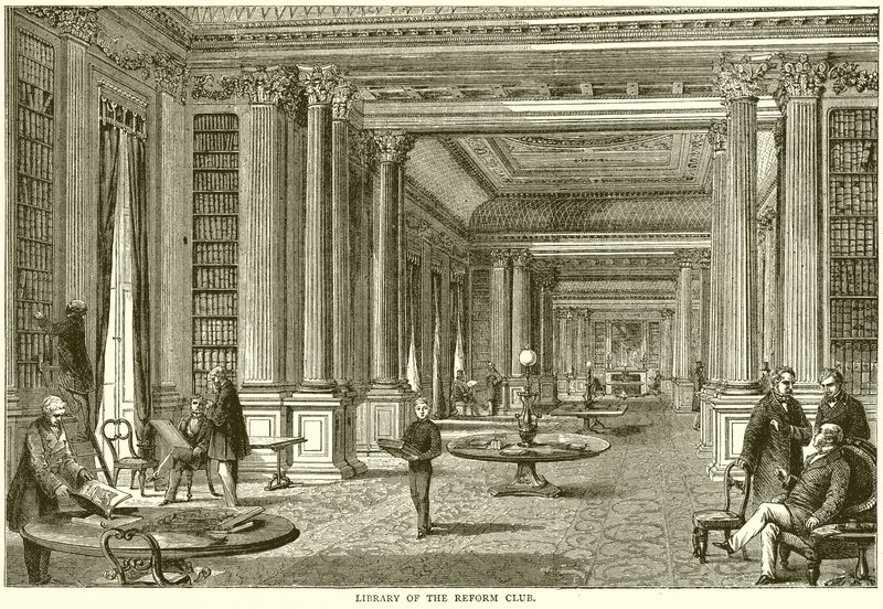 Bibliothèque du Reform Club - English School