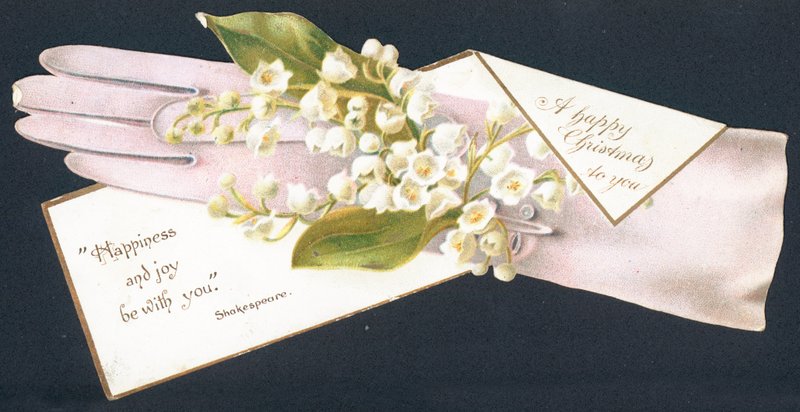 Muguet, Carte de Noël - English School