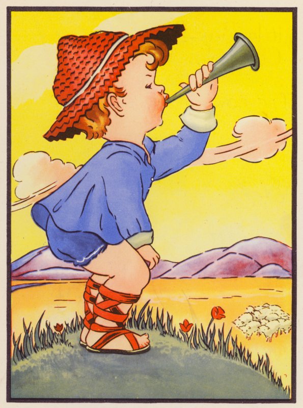 "Petit garçon bleu, viens souffler dans ta corne" - English School