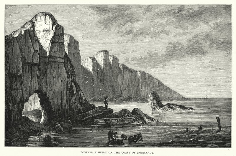 Pêche de Homard sur la Côte de Normandie - English School