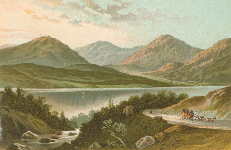 Loch Lomond depuis la route de Stronaclacher - English School