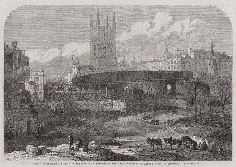 Améliorations de Londres, partie du site de l