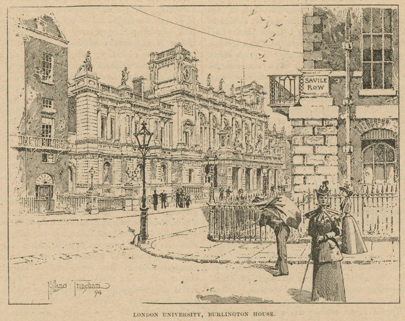 Université de Londres, Burlington House - English School