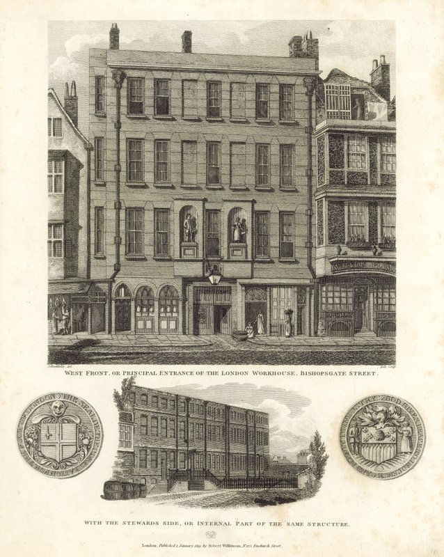 Maison de travail de Londres, Bishopsgate Street - English School