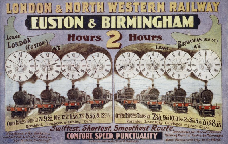 Chemin de fer de Londres et du Nord-Ouest, Euston et Birmingham - English School
