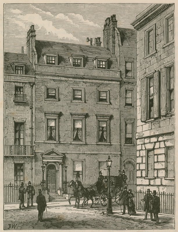 Maison de Lord Beaconsfield, 19 Curzon Street, Mayfair - English School