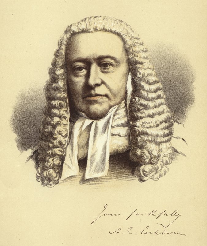 Lord Chief Justice Cockburn - English School
