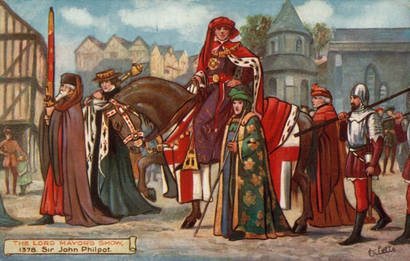 Défilé du Lord Maire, Londres - English School
