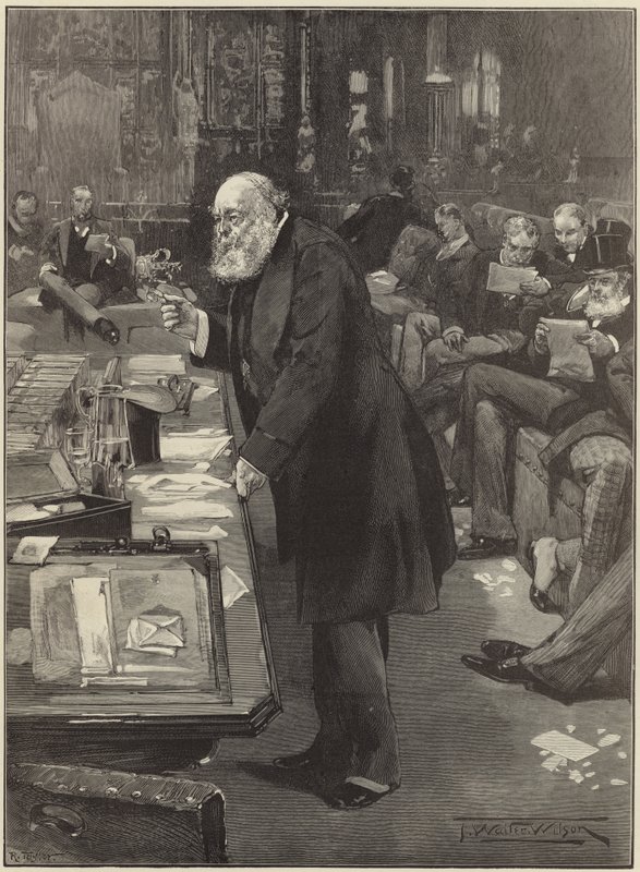Lord Salisbury sur le projet de loi des conseils paroissiaux à la Chambre des Lords - English School
