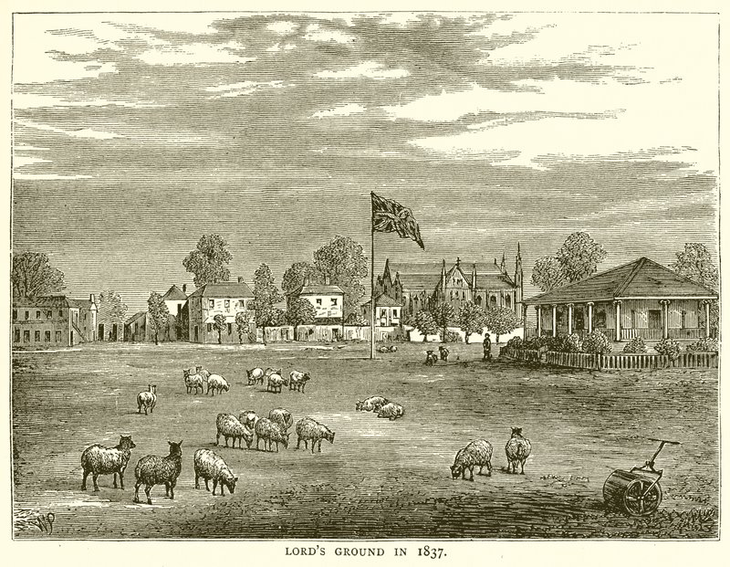 Lords Ground en 1837 - English School