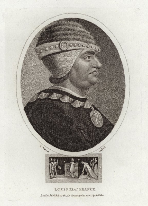 Louis XI de France - English School