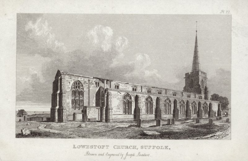 Église de Lowestoft, Suffolk - English School