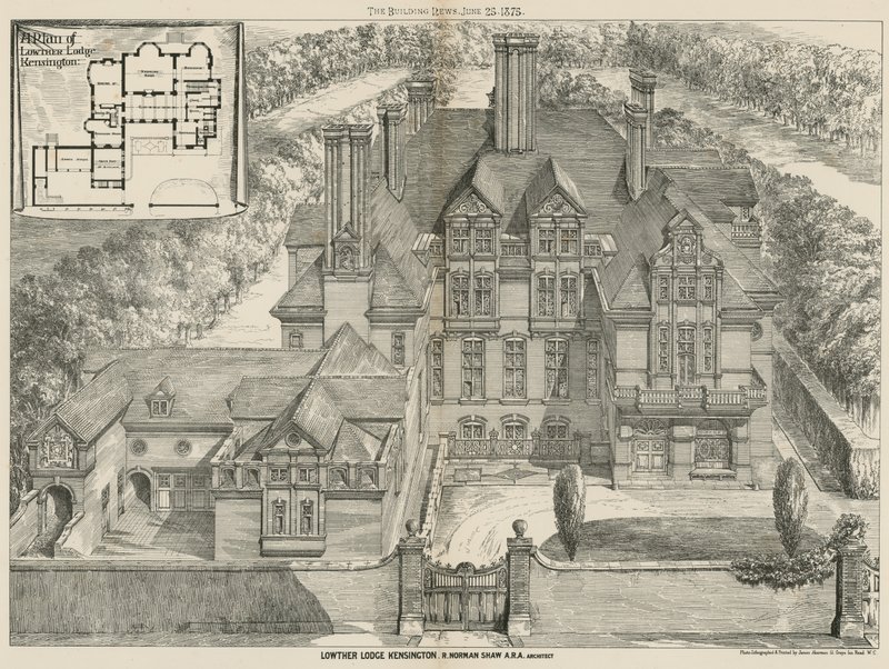 Lowther Lodge, Kensington, Londres - English School
