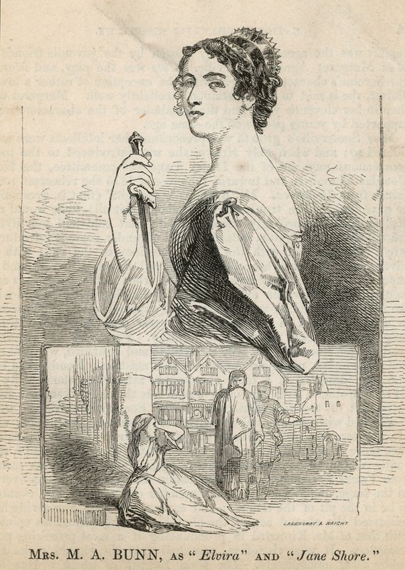 MA Bunn dans le rôle de Jane Shore - English School