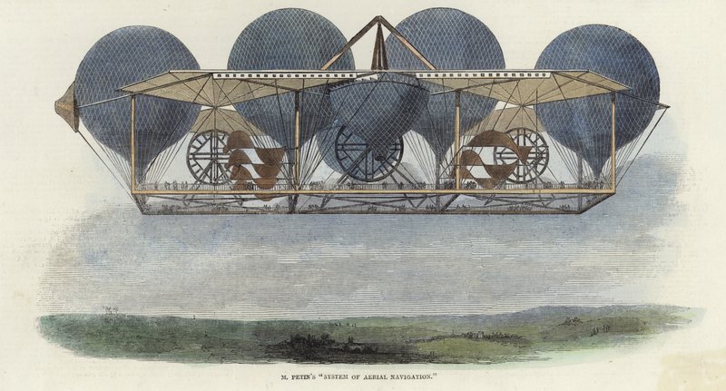 Système de navigation aérienne de M. Petin - English School