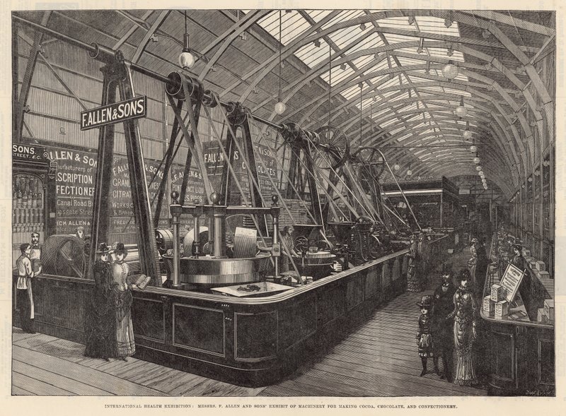 Machines pour fabriquer du cacao, du chocolat et des confiseries - English School