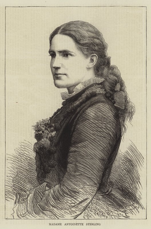 Madame Antoinette Sterling (gravure) - English School