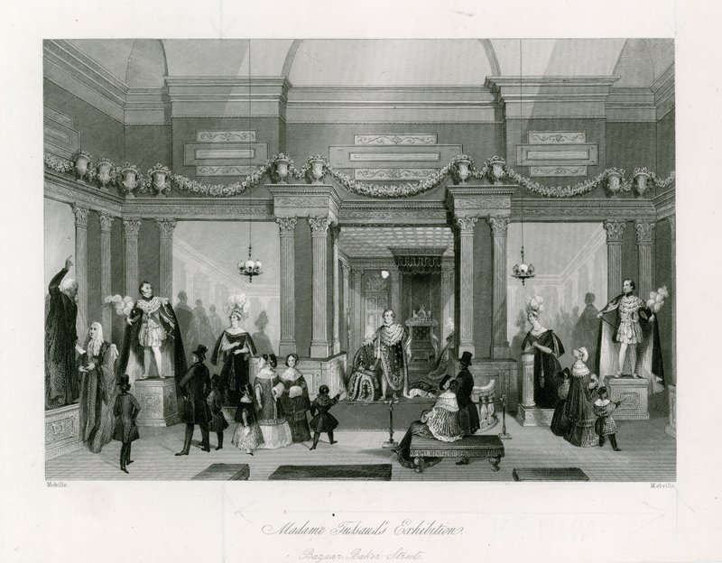 Exposition Madame Tussauds, Bazar, Baker Street - English School