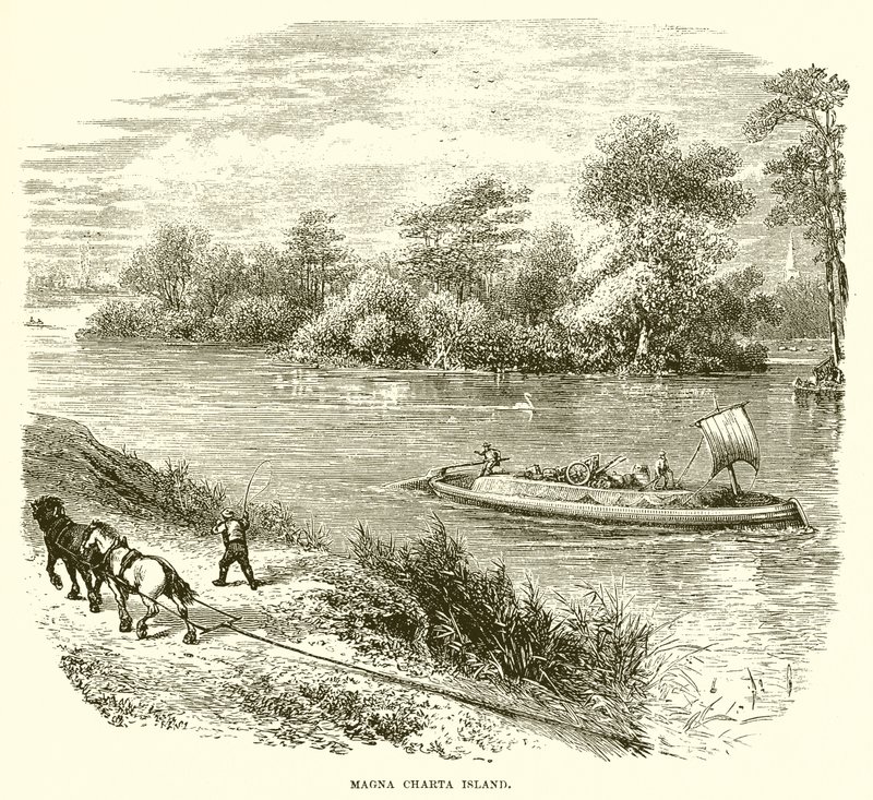 Île de la Magna Carta - English School