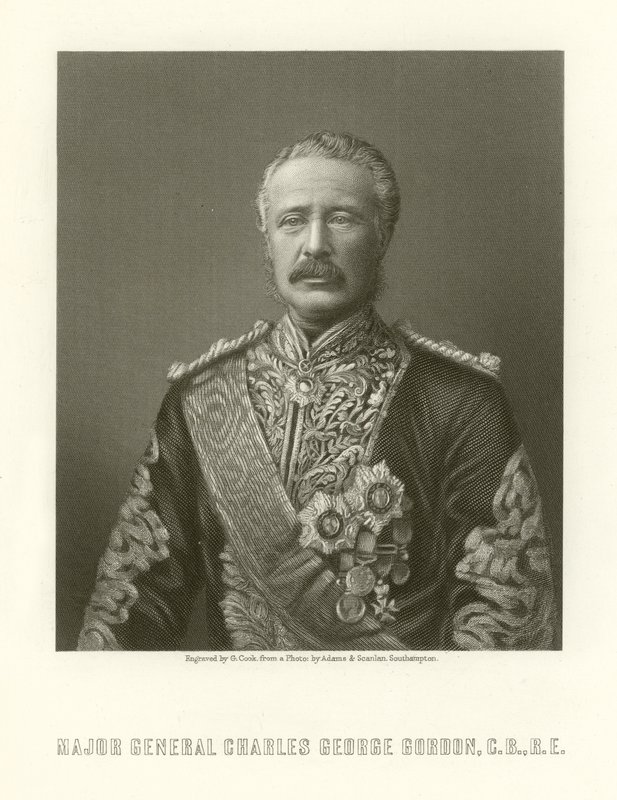 Major Général Charles George Gordon - English School