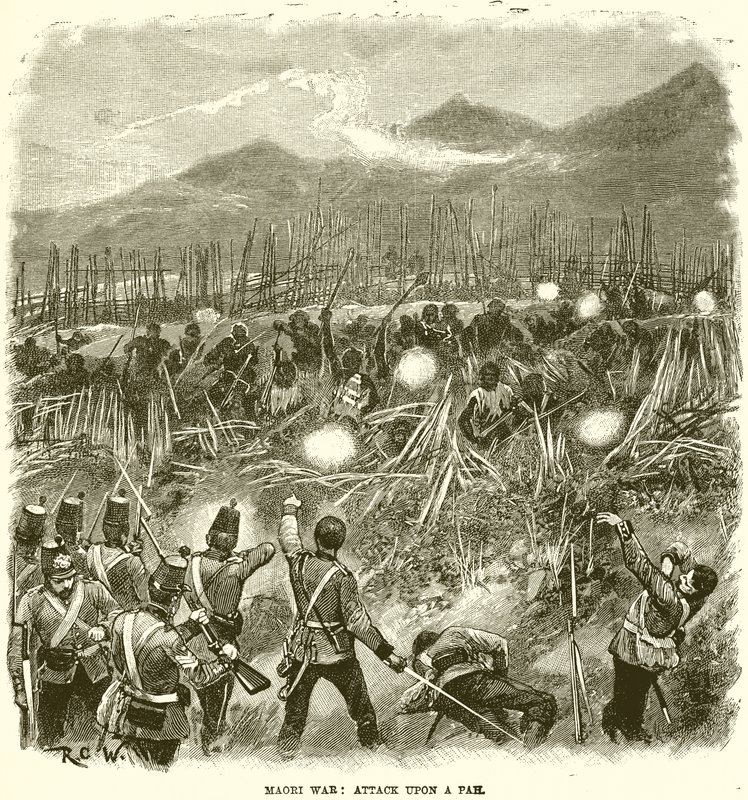 Guerre maorie : Attaque d