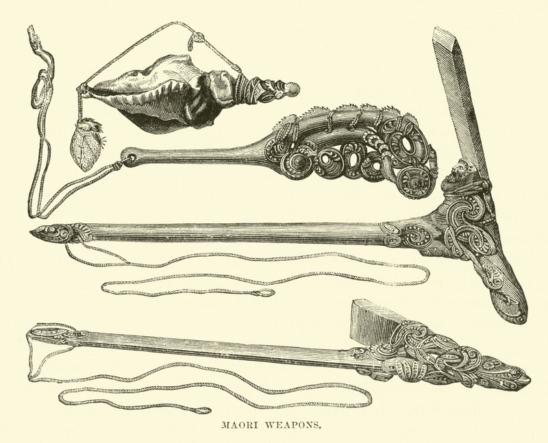 Armes Maories - English School