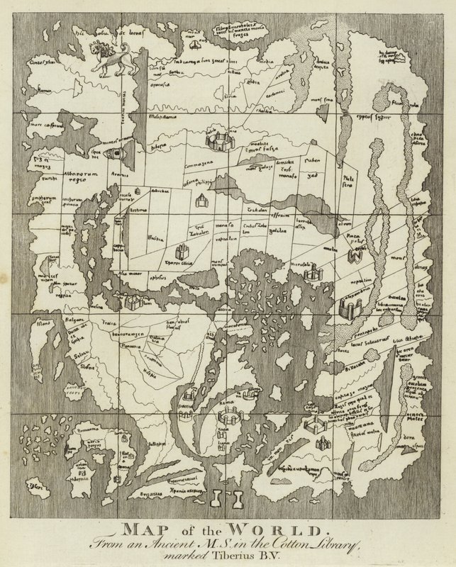 Carte du monde - English School