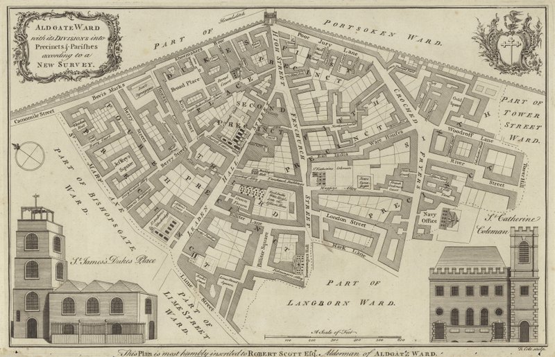 Carte du quartier d