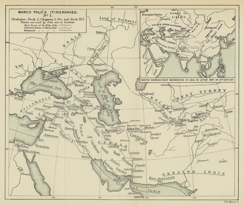 Les itinéraires de Marco Polo No I - English School