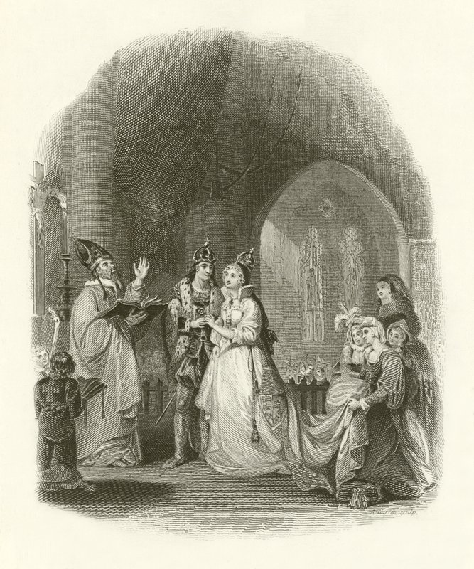 Mariage de Henri VII avec Élisabeth d
