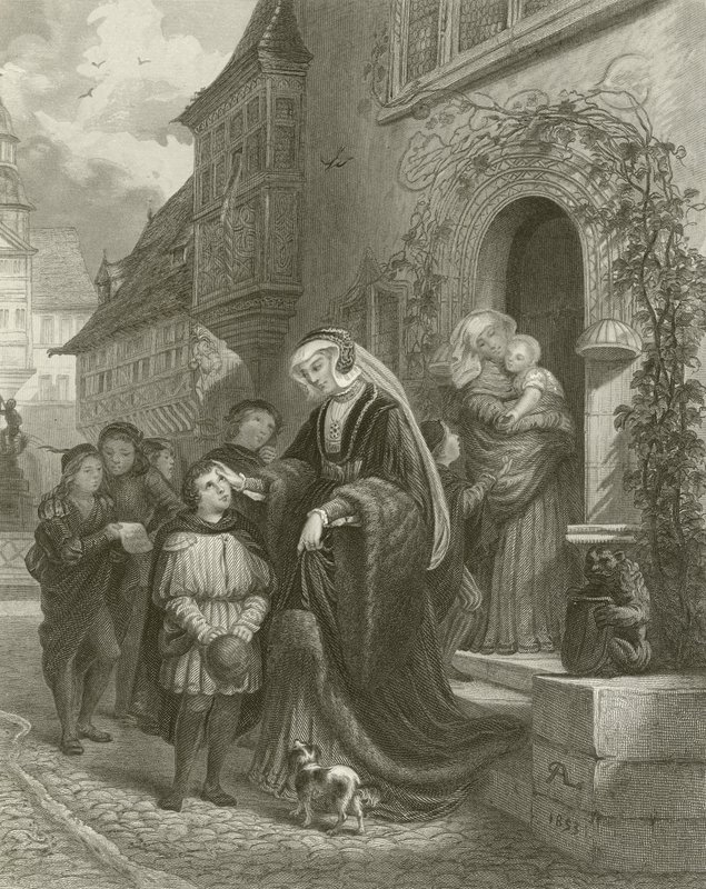 Martin Luther dans la pauvreté - English School